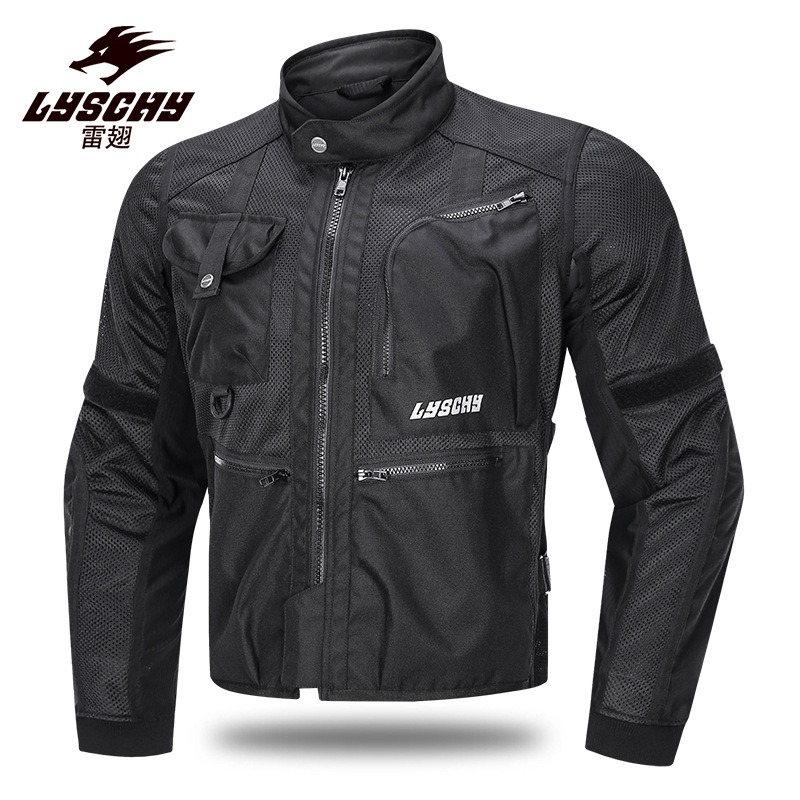 Motorcycle Mesh Jacket Summer Breathable - Conjunto de Ciclismo de Verão LYSCHY