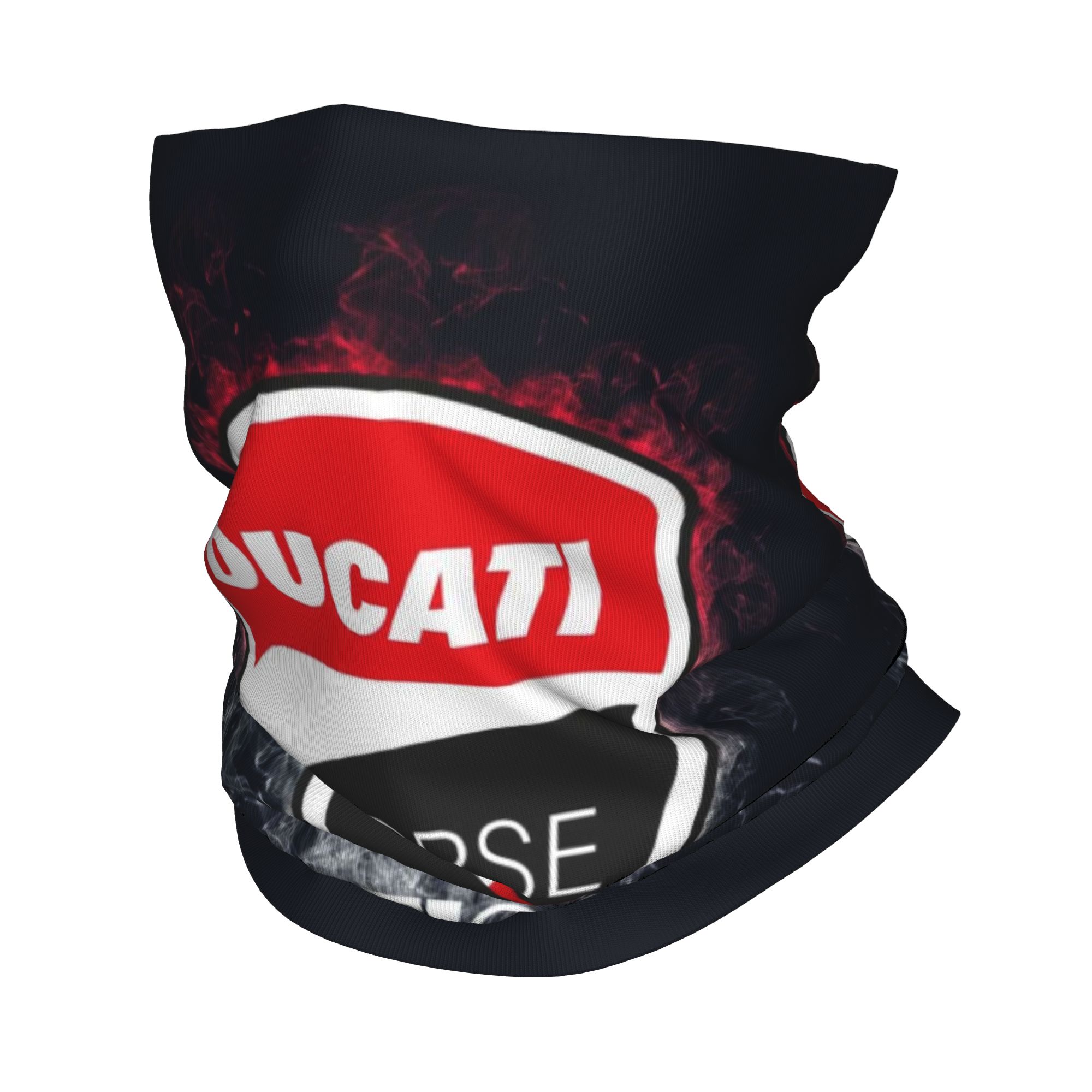 Motorcycle Neck Gaiter Balaclava - Bandana Personalizada Ducati para Esqui, Caça,