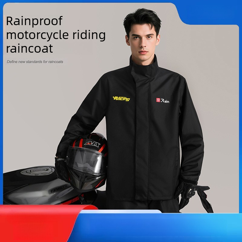 Motorcycle Rain Suit 2 Piece - Novo Conjunto de Chuva para Motociclistas