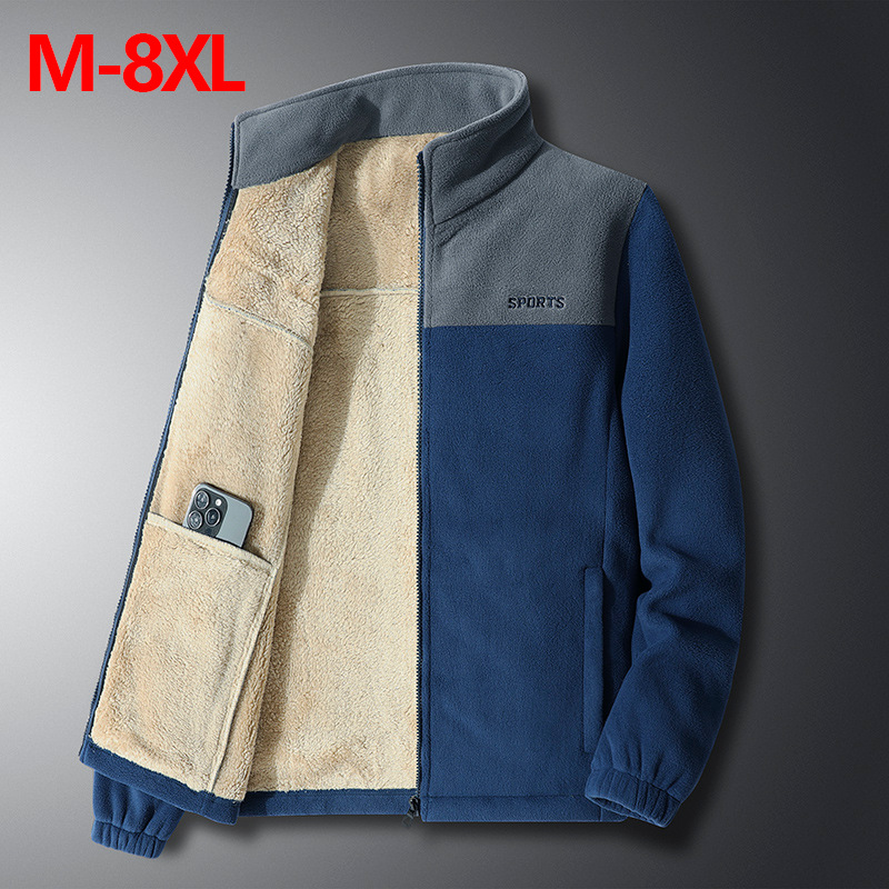 Motorcycle Jacket Thermal Liner - Inverno dos homens velo jaquetas quentes
