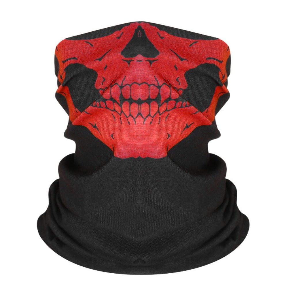 Motorcycle Neck Gaiter Balaclava - Máscara 3D para rosto inteiro, balaclava