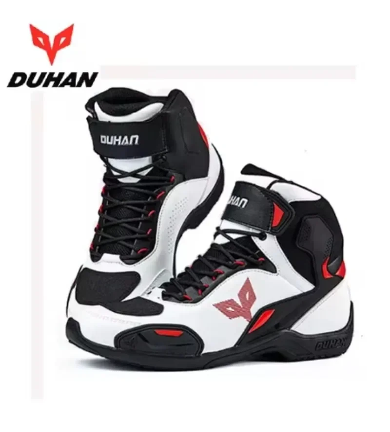 Motorcycle Boots Waterproof Riding - Duhan botas masculinas para motocicleta, à