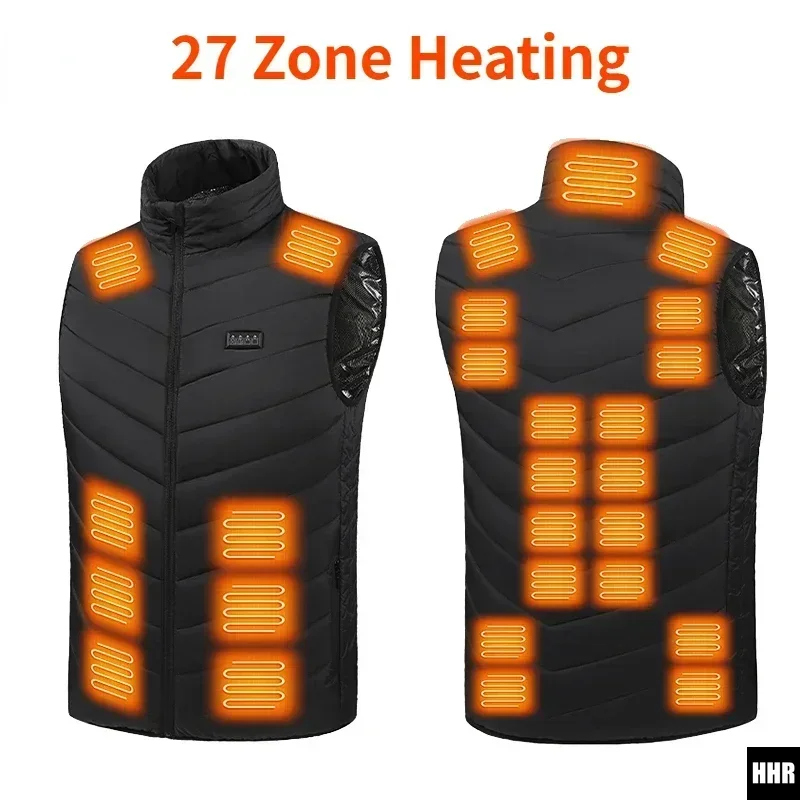 Motorcycle Jacket Thermal Liner - Colete Térmico USB com 26 Zonas