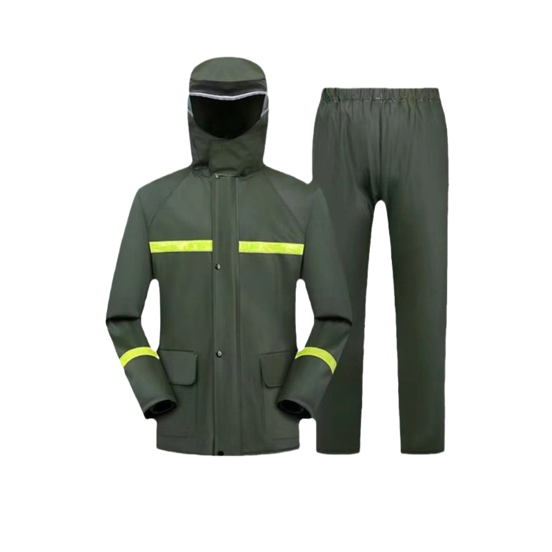 Motorcycle Rain Suit 2 Piece - Conjunto de Roupa de Chuva Impermeável