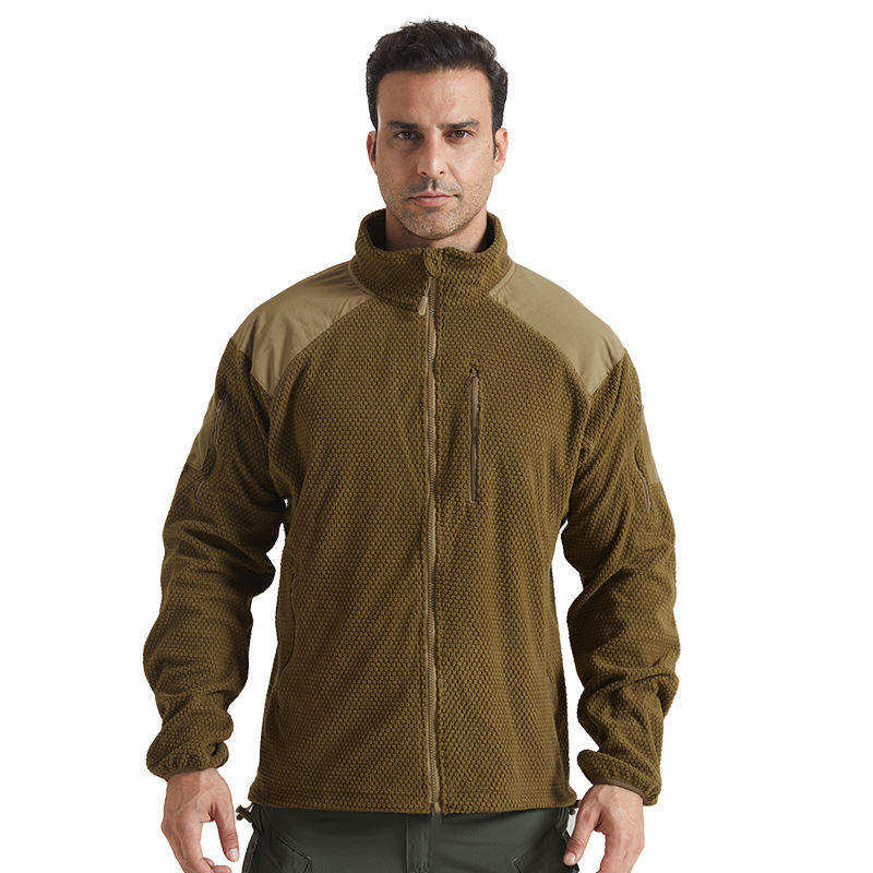 Motorcycle Jacket Thermal Liner - Outono masculino polar velo jaquetas quentes