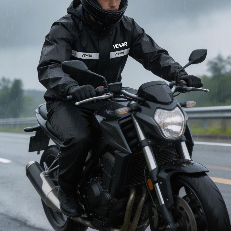 Motorcycle Rain Suit 2 Piece - Conjunto de Chuva para Motociclistas Masculinos