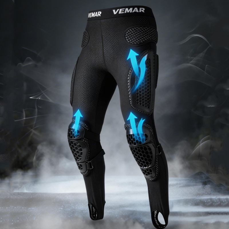 Motorcycle Pants Riding Armored - Calças de Armadura para Motocicleta Respiráveis