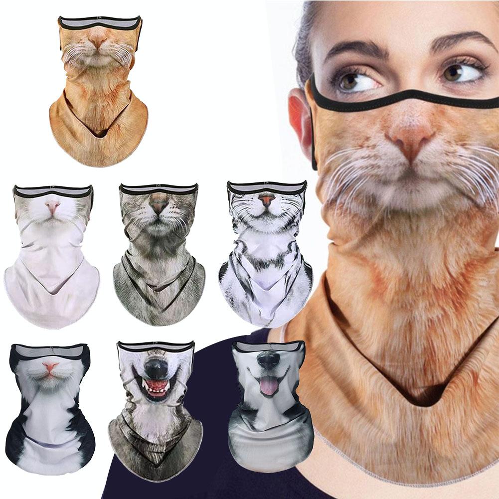 Motorcycle Neck Gaiter Balaclava - 3d bonito animal balaclava motocicleta motocross