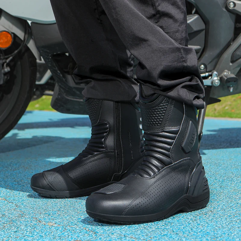 Motorcycle Boots Waterproof Riding - Botas de Motocicleta Equipamento para Rally