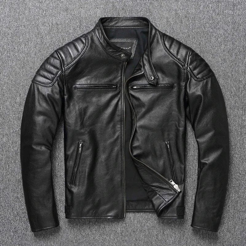 Cera de óleo italiana vegetal  - Leather Motorcycle Jacket Biker avaliação e preço