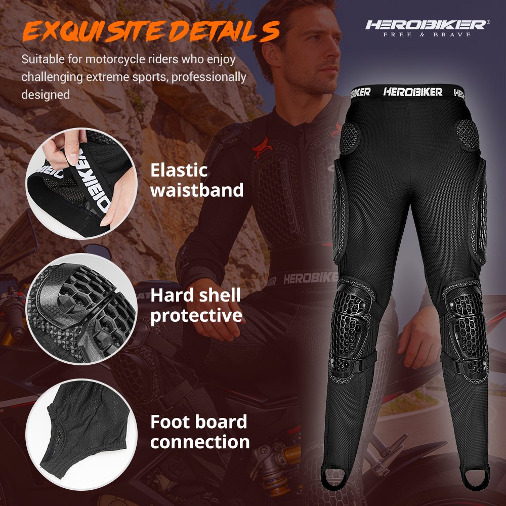 Jaqueta de proteção para motoc - Motorcycle Pants Riding Armored avaliação e preço