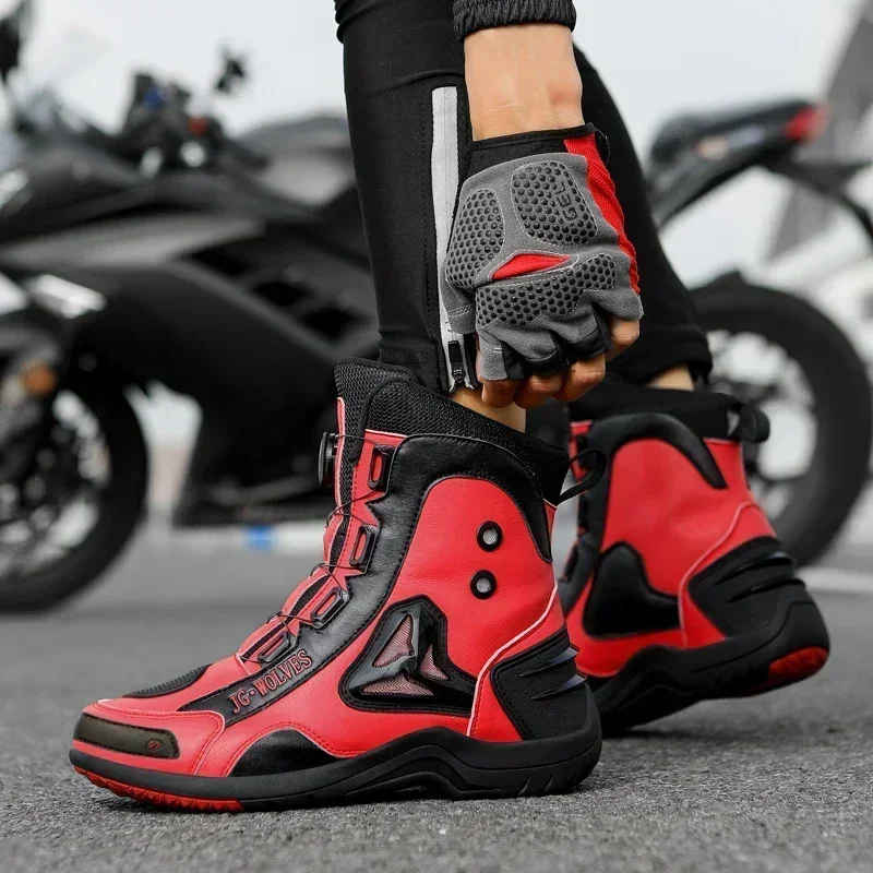 Novas Botas de Motocicleta Mas - Motorcycle Boots Waterproof Riding avaliação e preço