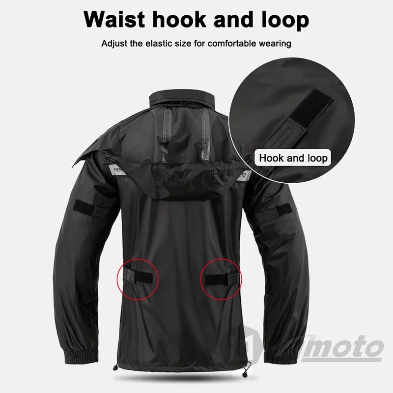 Conjunto de capa de chuva para - Motorcycle Riding Jacket Waterproof avaliação e preço