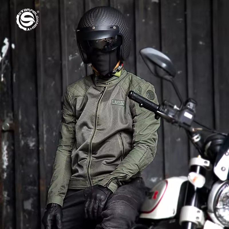 Star field knight jaqueta de m - Motorcycle Mesh Jacket Summer Breathable avaliação e preço