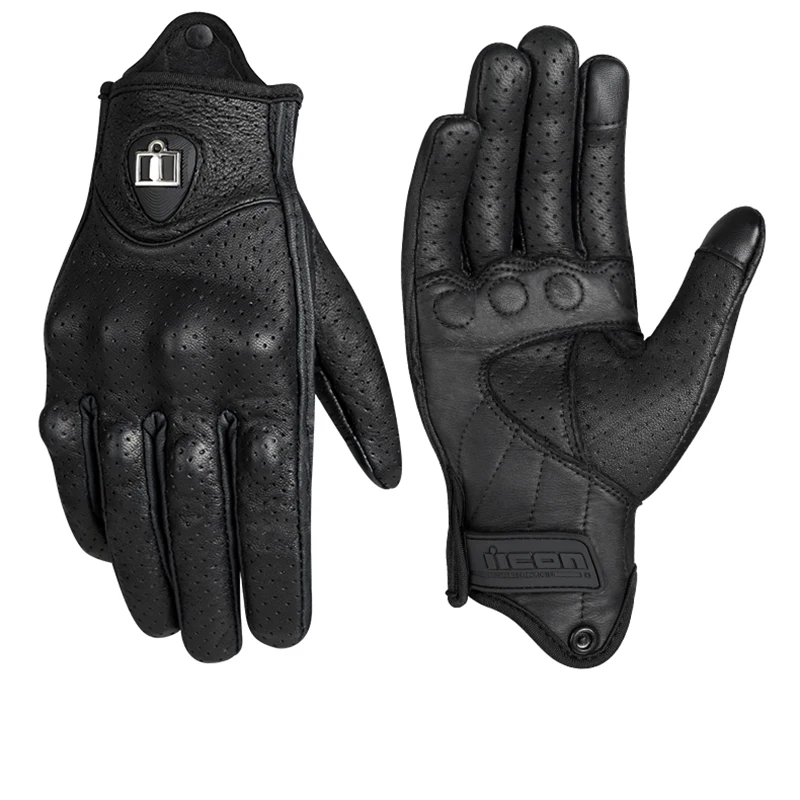 Luvas de motociclismo off-road - Motorcycle Gloves Leather Knuckle avaliação e preço