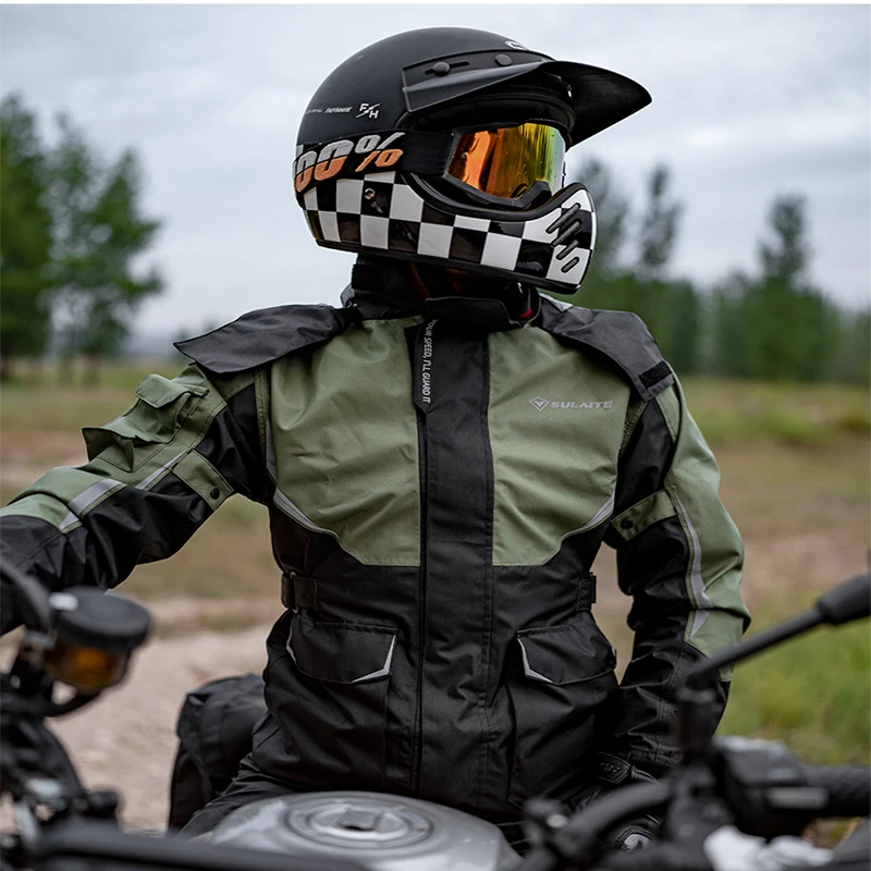 Impermeável Motorcycle Rider R - Motorcycle Riding Jacket Waterproof avaliação e preço