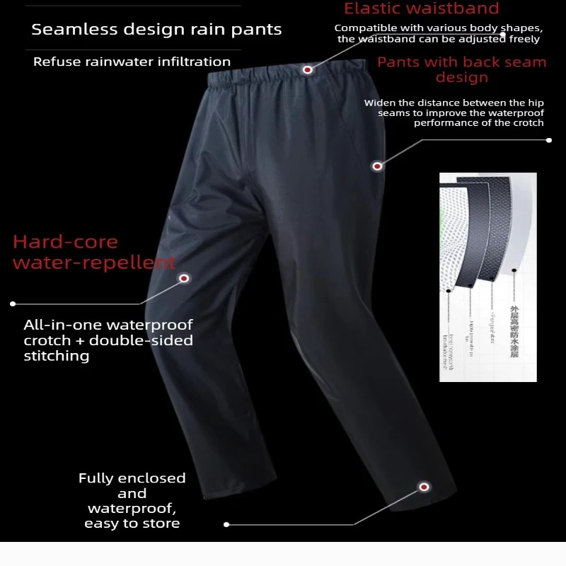 Novo Conjunto de Chuva para Mo - Motorcycle Rain Suit 2 Piece avaliação e preço
