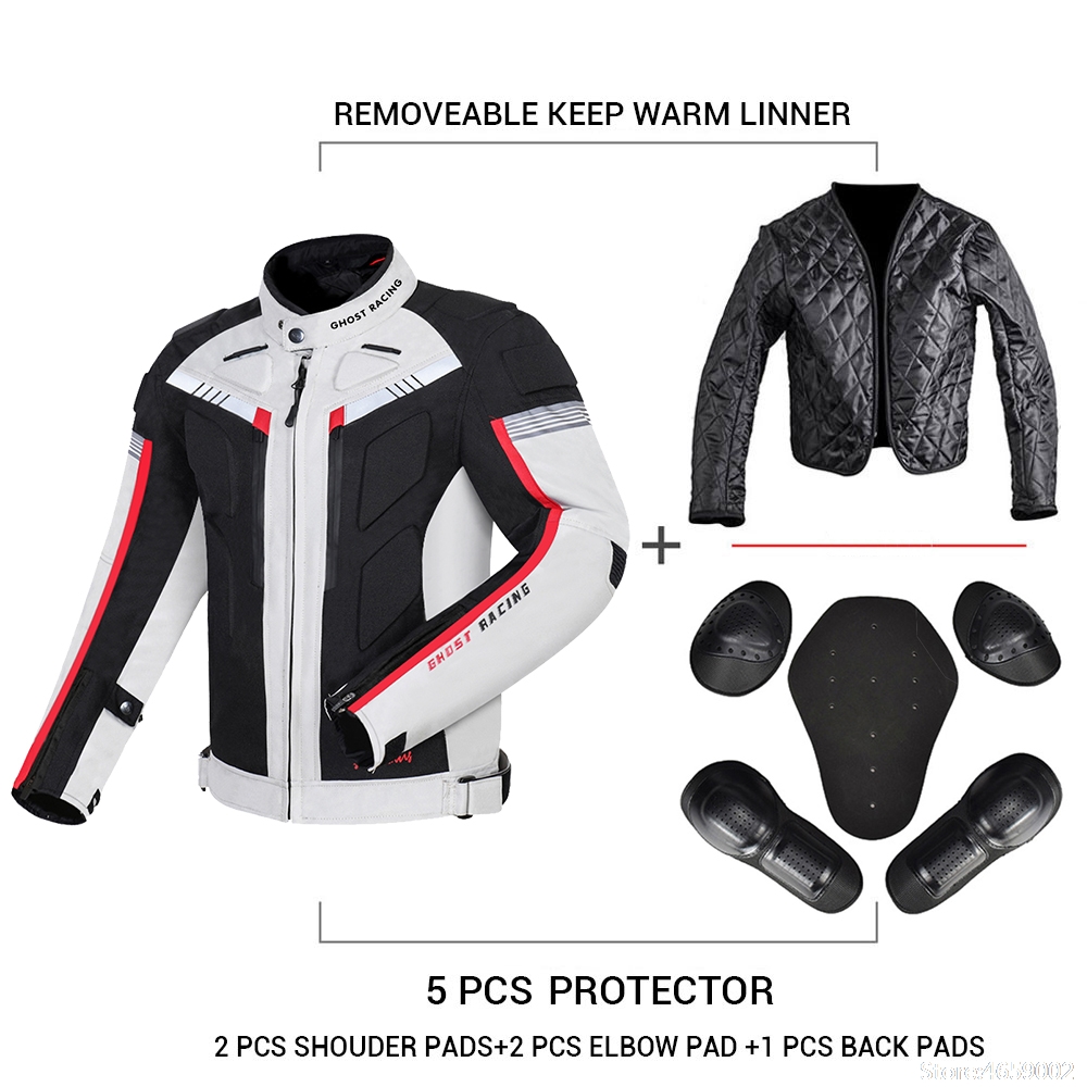 Jaqueta de Motocicleta, Calças - Motorcycle Riding Jacket Waterproof avaliação e preço
