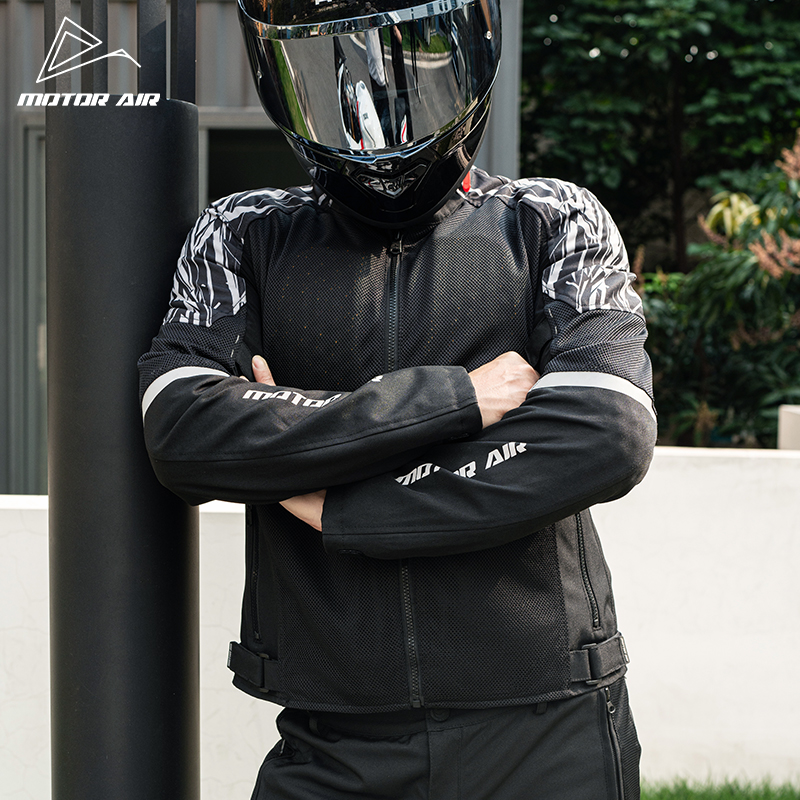 Jaqueta de Motocicleta Preta p - Motorcycle Mesh Jacket Summer Breathable avaliação e preço