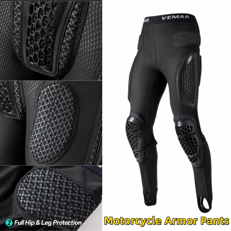 Calças de motocicleta de verão - Motorcycle Pants Riding Armored avaliação e preço