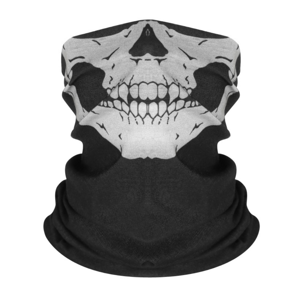 Máscara 3D para rosto inteiro, - Motorcycle Neck Gaiter Balaclava avaliação e preço