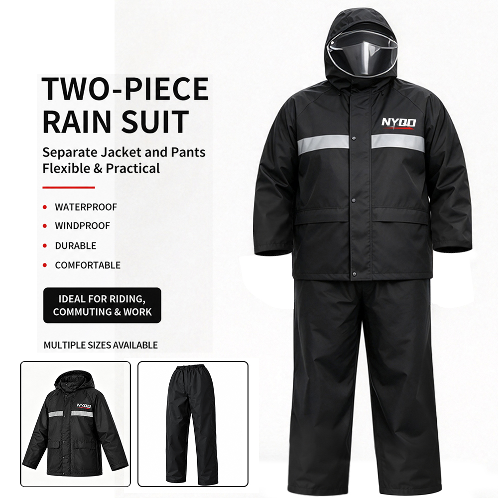 Conjunto de Chuva para Motocic - Motorcycle Rain Suit 2 Piece avaliação e preço