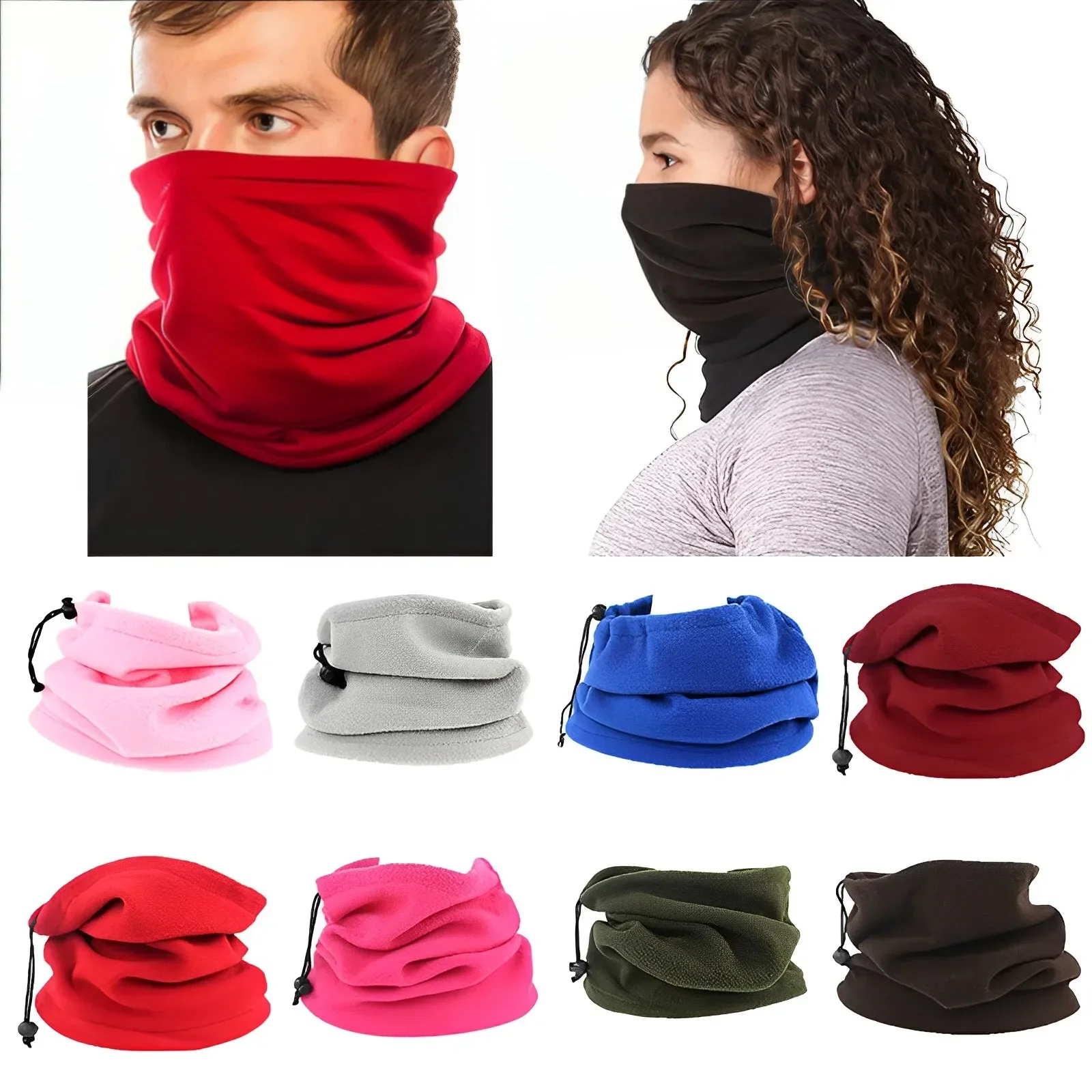 Inverno quente unisex à prova  - Motorcycle Neck Gaiter Balaclava avaliação e preço