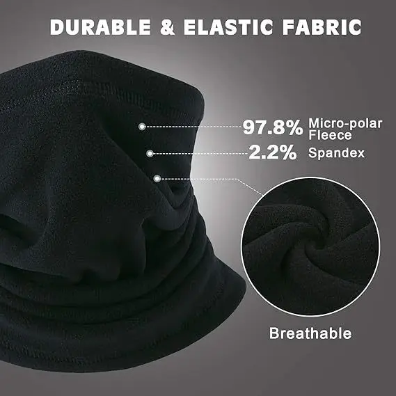 Inverno quente unisex à prova  - Motorcycle Neck Gaiter Balaclava avaliação e preço