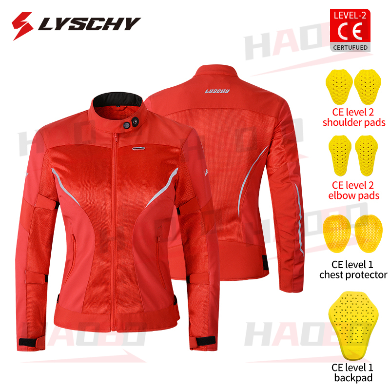 Jaqueta de Motocicleta LYSCHY  - Motorcycle Mesh Jacket Summer Breathable avaliação e preço