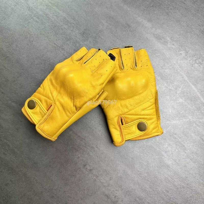 Luvas de Motocicleta em Couro  - Motorcycle Gloves Leather Knuckle avaliação e preço