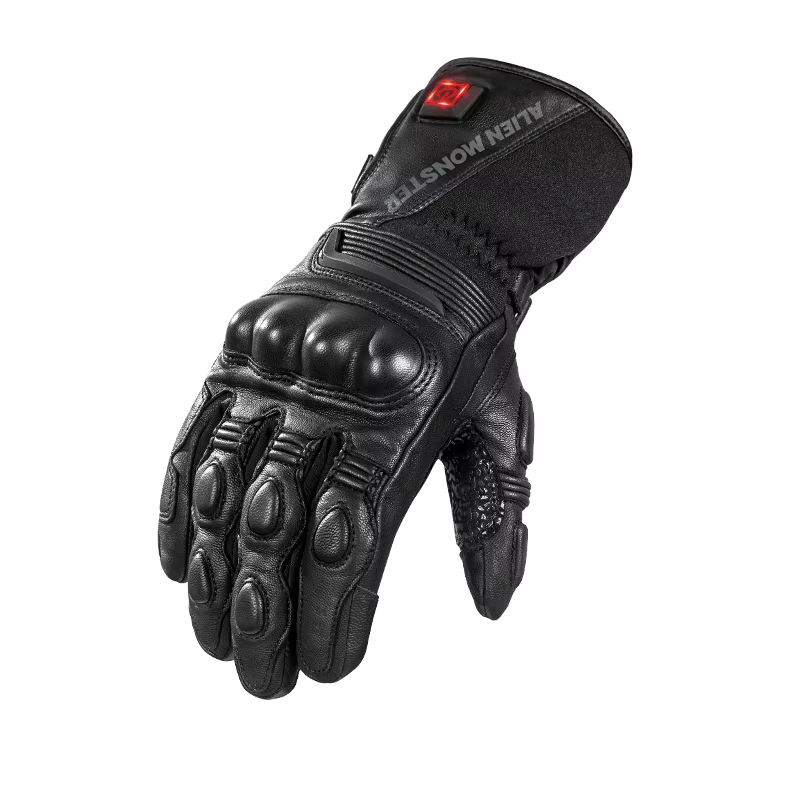 Novas Luvas de Couro para Moto - Motorcycle Gloves Leather Knuckle avaliação e preço