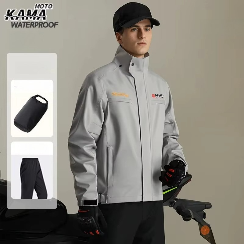 Novo Conjunto de Chuva para Mo - Motorcycle Rain Suit 2 Piece avaliação e preço