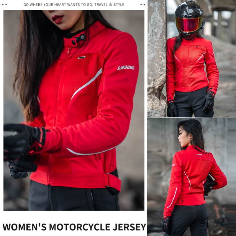 Jaqueta de Motocicleta LYSCHY  - Motorcycle Mesh Jacket Summer Breathable avaliação e preço