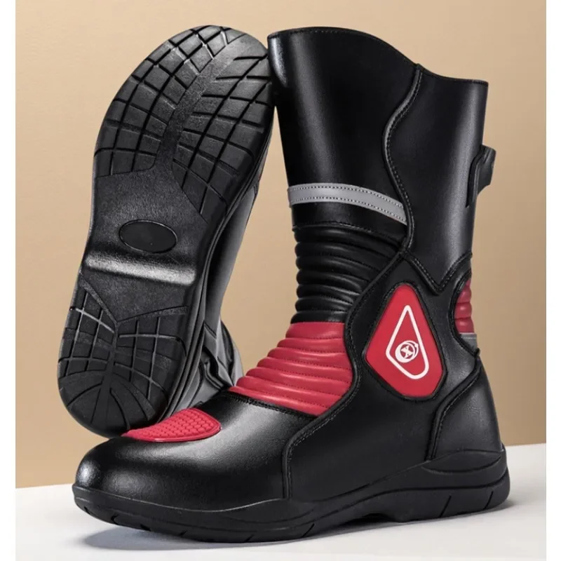 Botas de motociclista respiráv - Motorcycle Boots Waterproof Riding avaliação e preço