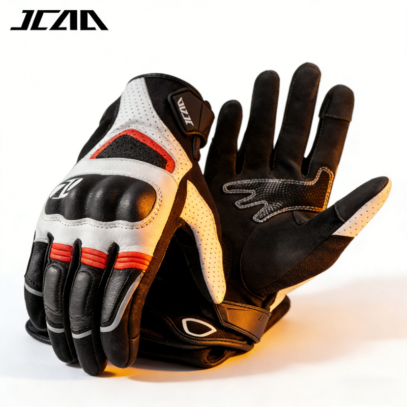 Unissex pele de cabra couro eq - Motorcycle Gloves Leather Knuckle avaliação e preço