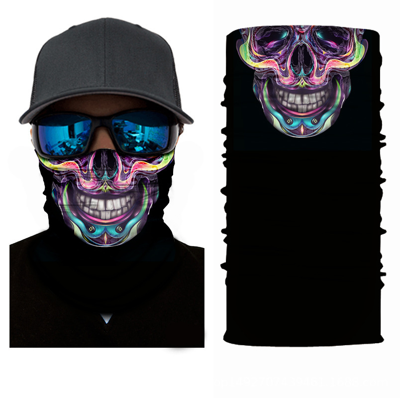 Ciclismo motocicleta bandanas  - Motorcycle Neck Gaiter Balaclava avaliação e preço