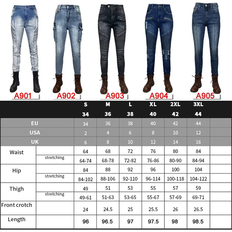 Calças de motociclista azuis p - Motorcycle Pants Riding Armored avaliação e preço