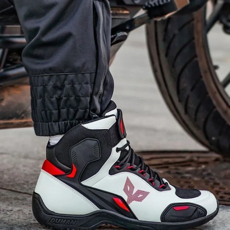 Duhan botas masculinas para mo - Motorcycle Boots Waterproof Riding avaliação e preço