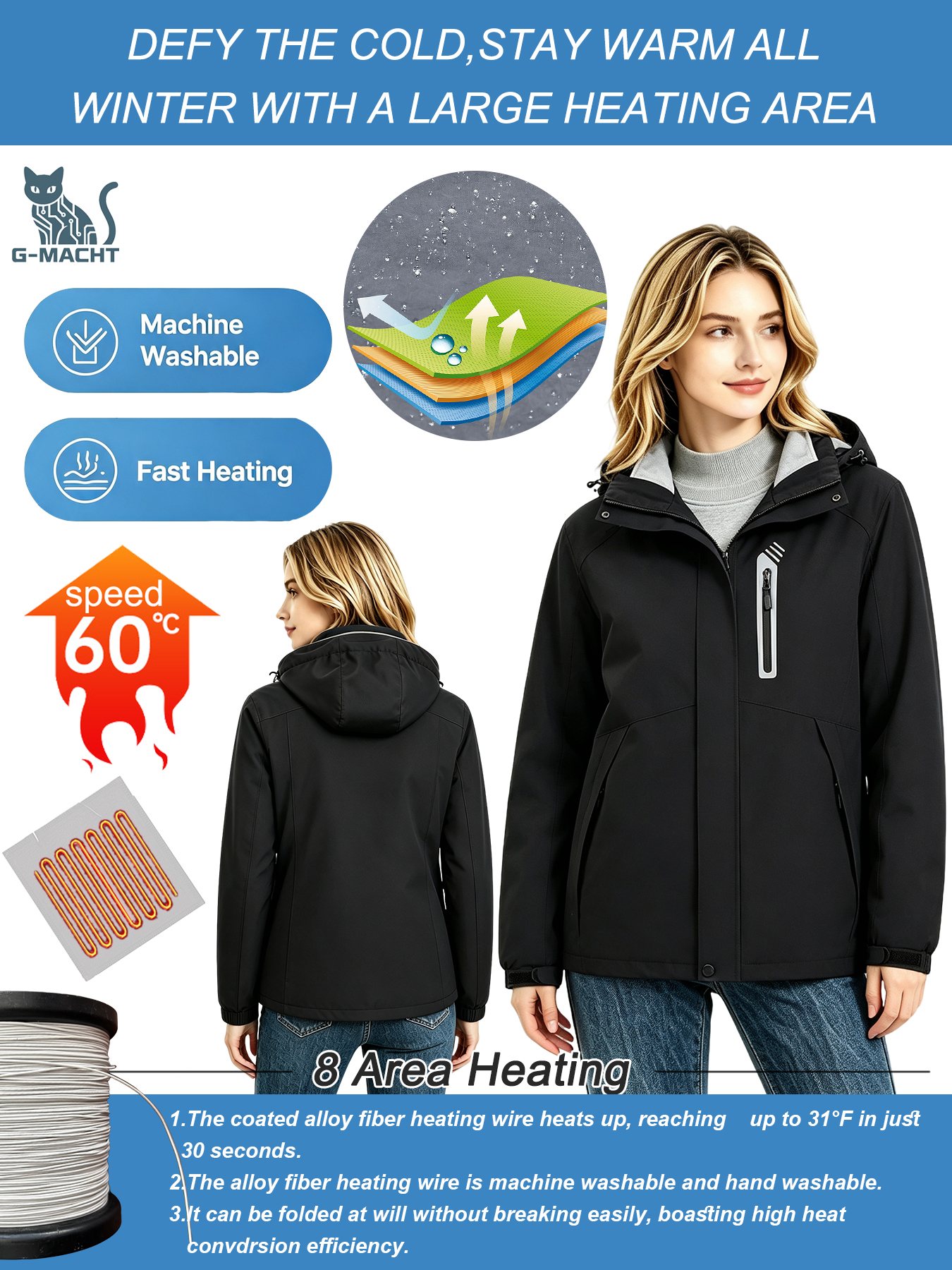 Jaqueta Térmica de Inverno com - Motorcycle Jacket Thermal Liner avaliação e preço