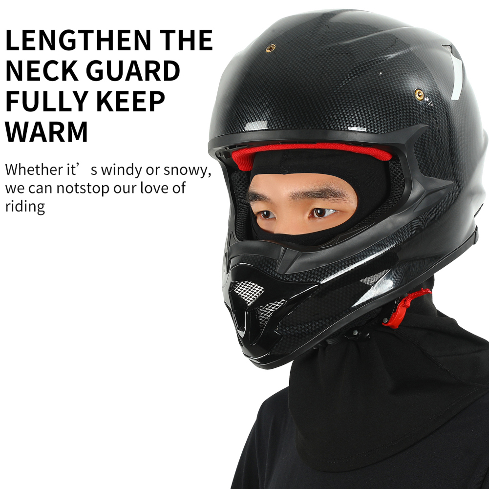 Máscara de esqui de inverno, b - Motorcycle Neck Gaiter Balaclava avaliação e preço