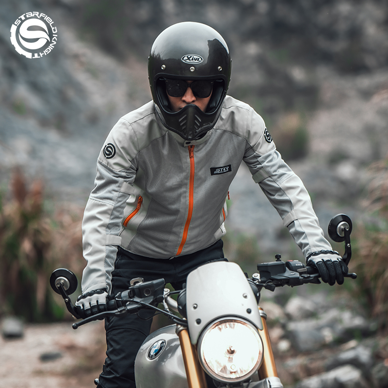 Star field knight jaqueta de m - Motorcycle Mesh Jacket Summer Breathable avaliação e preço