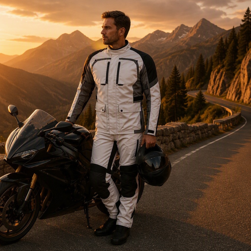 Jaqueta de motociclista imperm - Motorcycle Riding Jacket Waterproof avaliação e preço