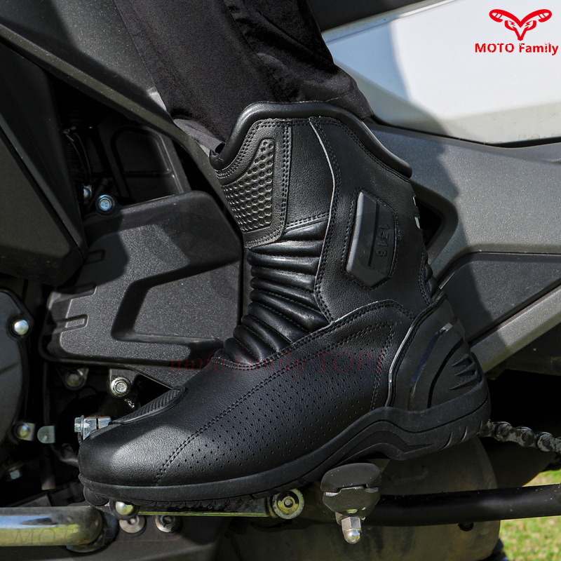 Botas de motocicleta antiderra - Motorcycle Boots Waterproof Riding avaliação e preço