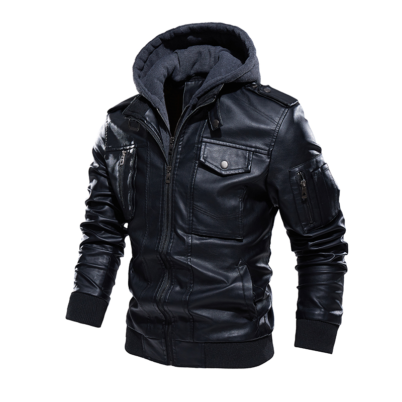 Jaqueta de couro da motociclet - Leather Motorcycle Jacket Biker avaliação e preço