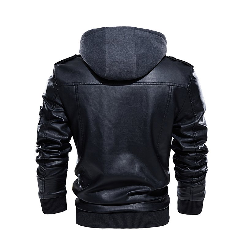Jaqueta de couro da motociclet - Leather Motorcycle Jacket Biker avaliação e preço