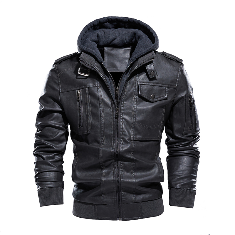 Jaqueta de couro da motociclet - Leather Motorcycle Jacket Biker avaliação e preço