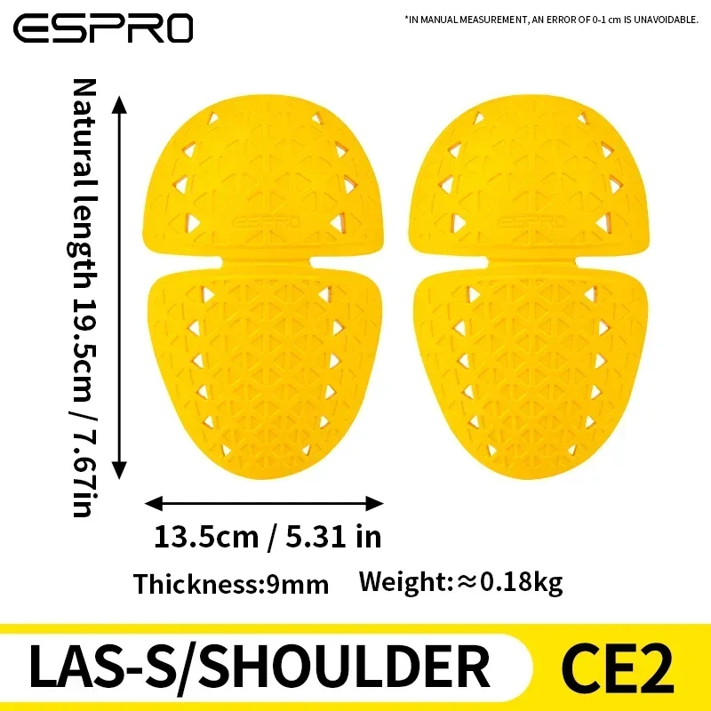 Conjunto de 4/5/9 peças de pro - Motorcycle Back Protector Ce Level 2 avaliação e preço
