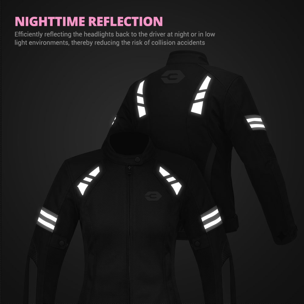 Jaquetas de Motocicleta Femini - Motorcycle Mesh Jacket Summer Breathable avaliação e preço