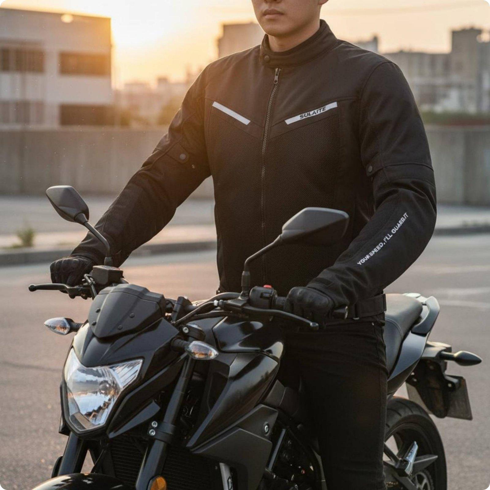Jaqueta de motociclista em mal - Motorcycle Mesh Jacket Summer Breathable avaliação e preço