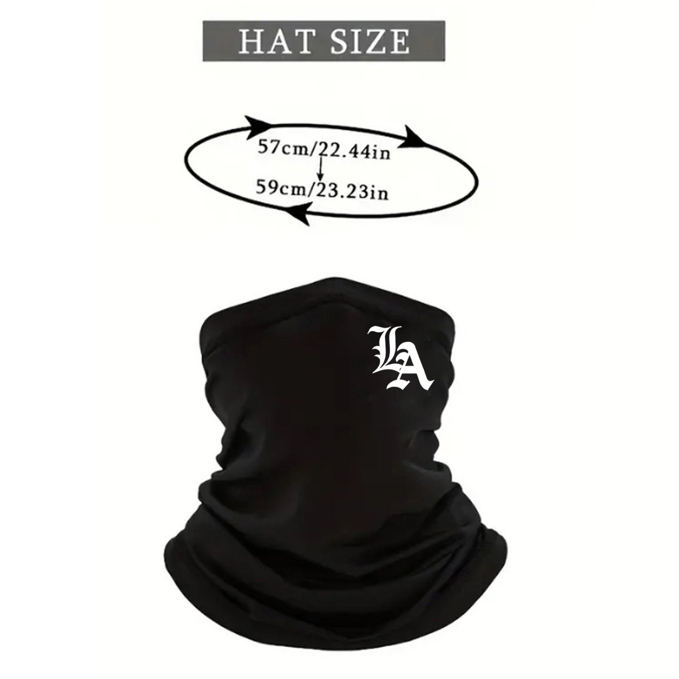 Balaclava LA Gothic, Protetor  - Motorcycle Neck Gaiter Balaclava avaliação e preço
